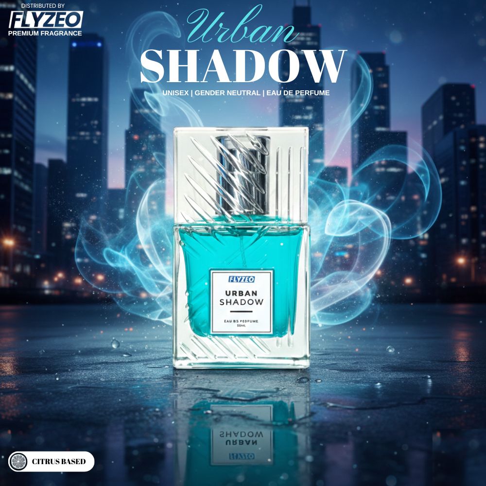 Urban Shadow Unisex Fragrance – Sophisticated & Crisp Wooded Scent (50ml)