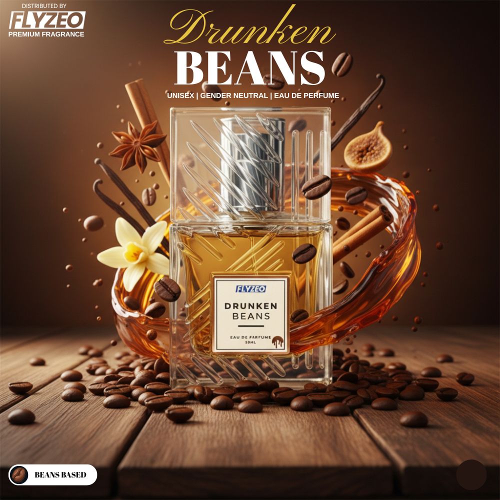 Drunken Beans Unisex Fragrance – Strong Coffee-Based Eau de Parfum (50ml)