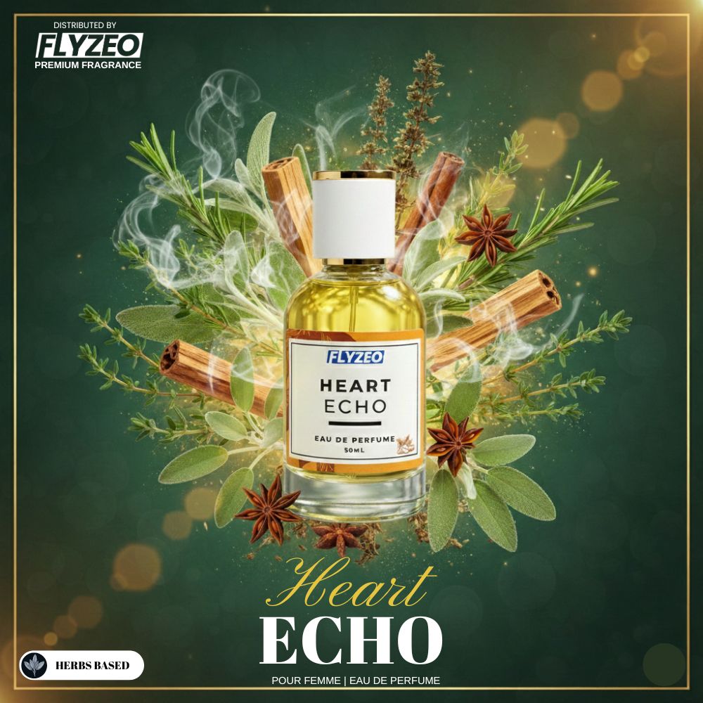 Heart Echo for Her – Exotic Cardamom, Herb & Oud Eau de Parfum (50ml)