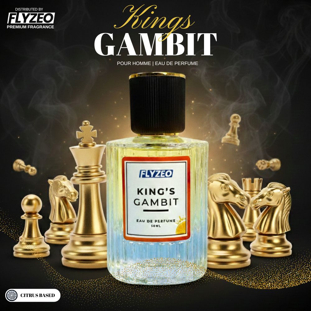 Kings Gambit for Him – Bold Pineapple, Birch & Oakmoss Fragrance (50ml)